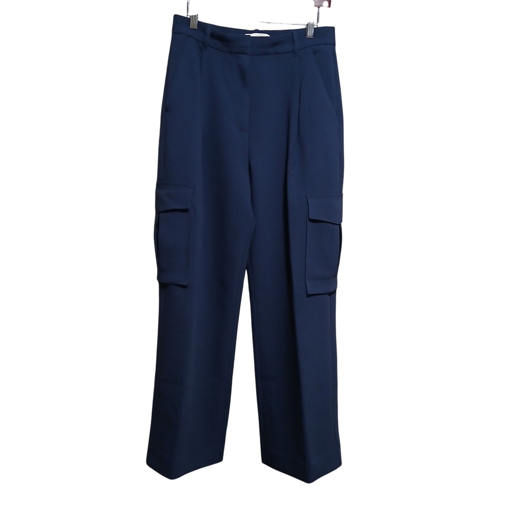 Abercrombie & Fitch Blue Cargo Pants Womens Size 30/10 Trousers Utility